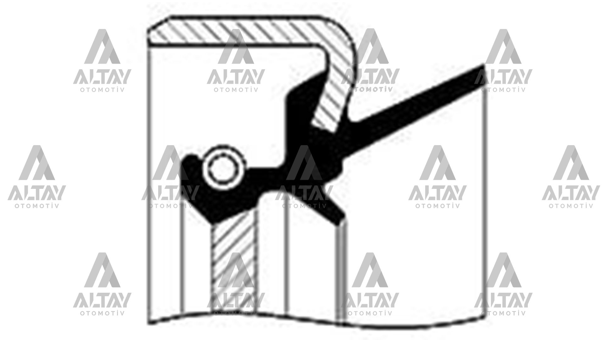 Hyundai H1 Ön Şanzıman Keçesi Keçe Difransiyel H Kamyonet OEM 53352-44000